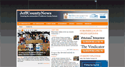 Desktop Screenshot of jeffcountynews.com